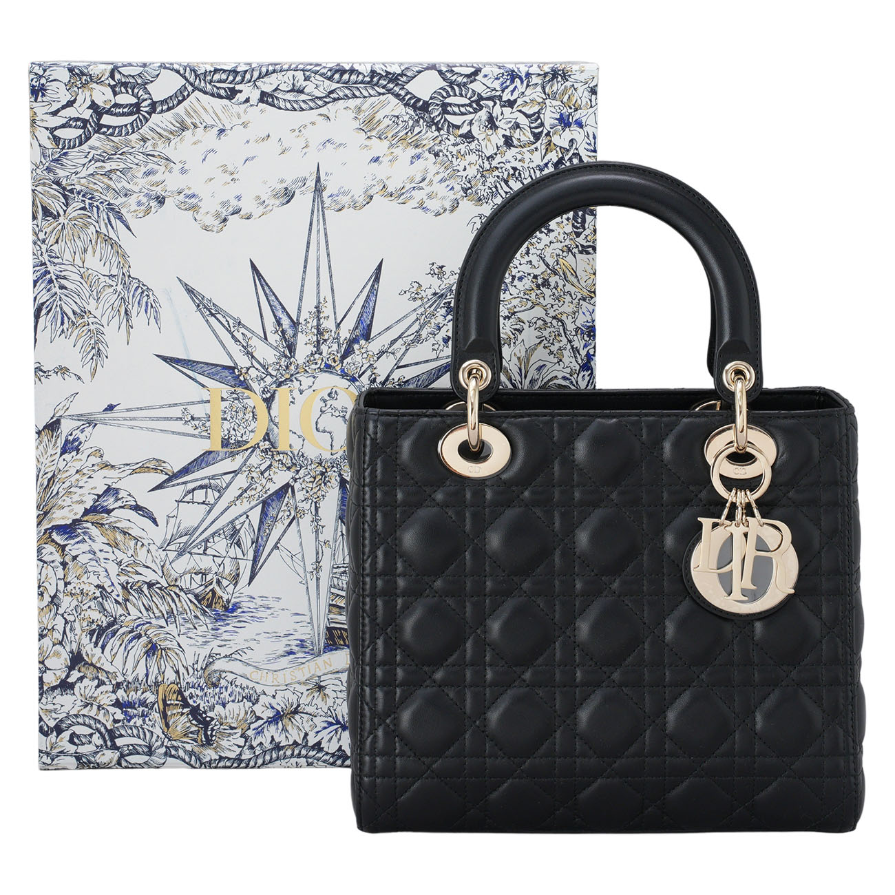 CHRISTIAN DIOR(USED)디올 레이디디올 미듐